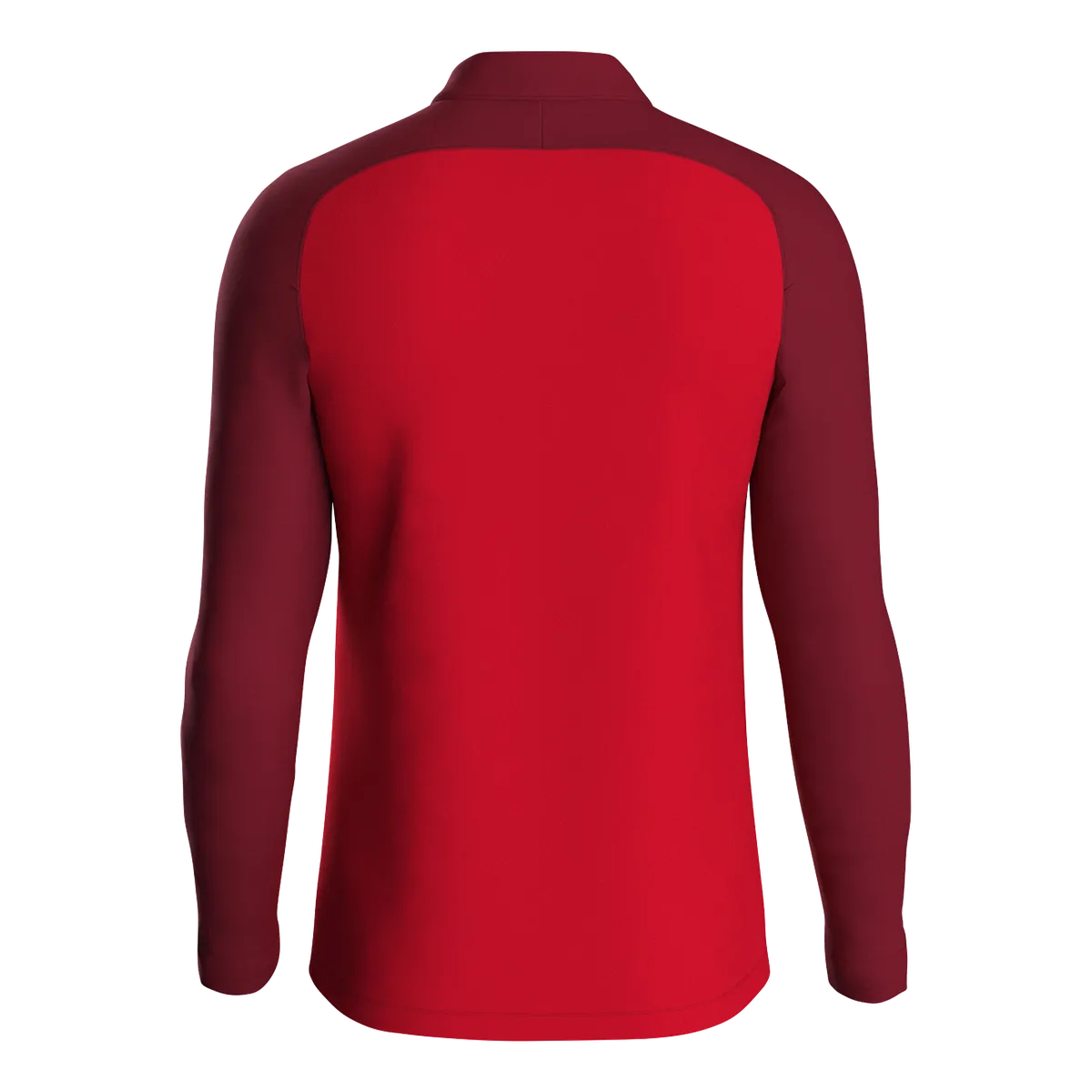 JAKO Aufwärmshirt Iconic Langarm Unisex rot/weinrot Rücken 