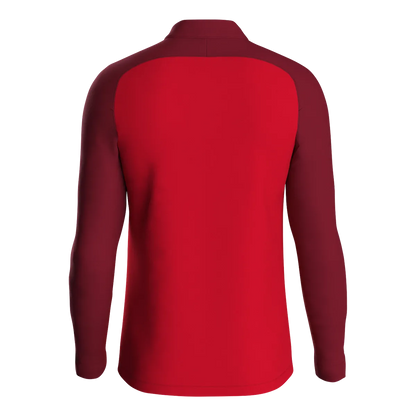 JAKO Aufwärmshirt Iconic Langarm Unisex rot/weinrot Rücken 