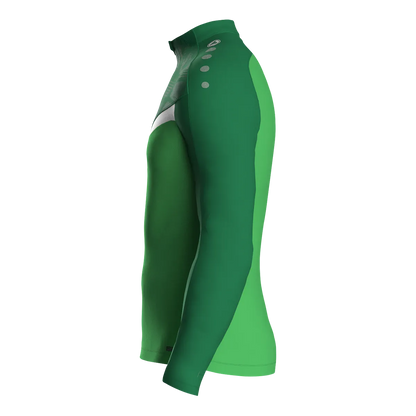 JAKO Aufwärmshirt Iconic Langarm Unisex soft green/sportgrün Seite 