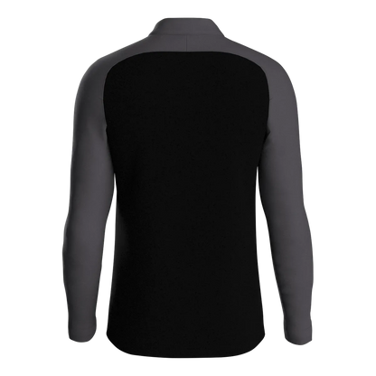 JAKO Aufwärmshirt Iconic Langarm Unisex schwarz/anthrazit Rücken 