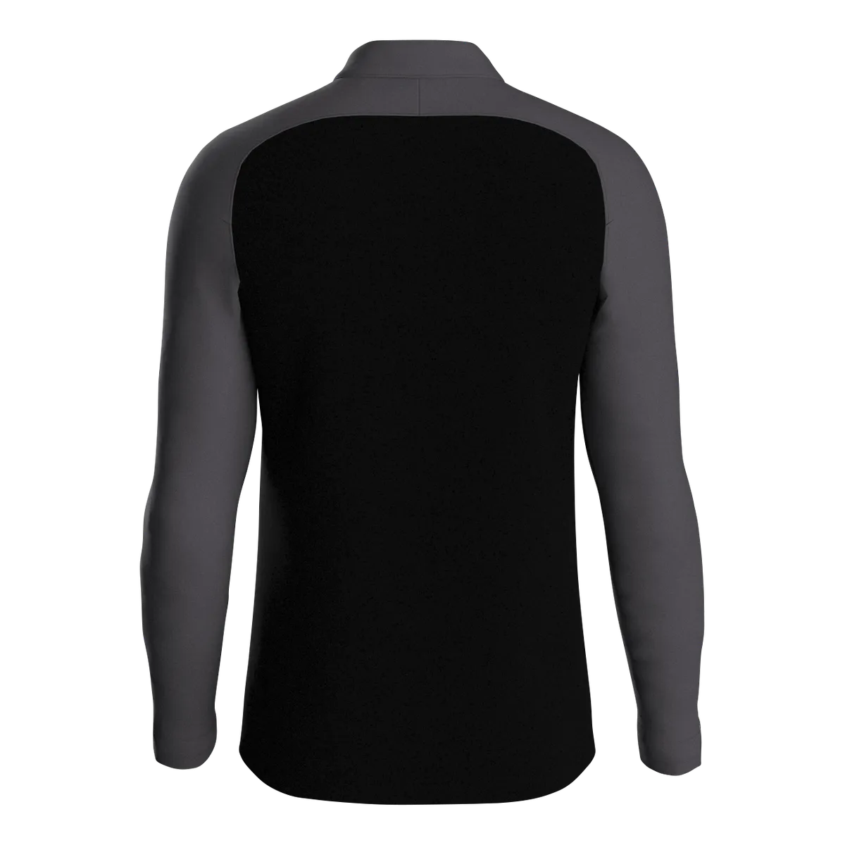 JAKO Aufwärmshirt Iconic Langarm Kinder schwarz/anthrazit Rücken 
