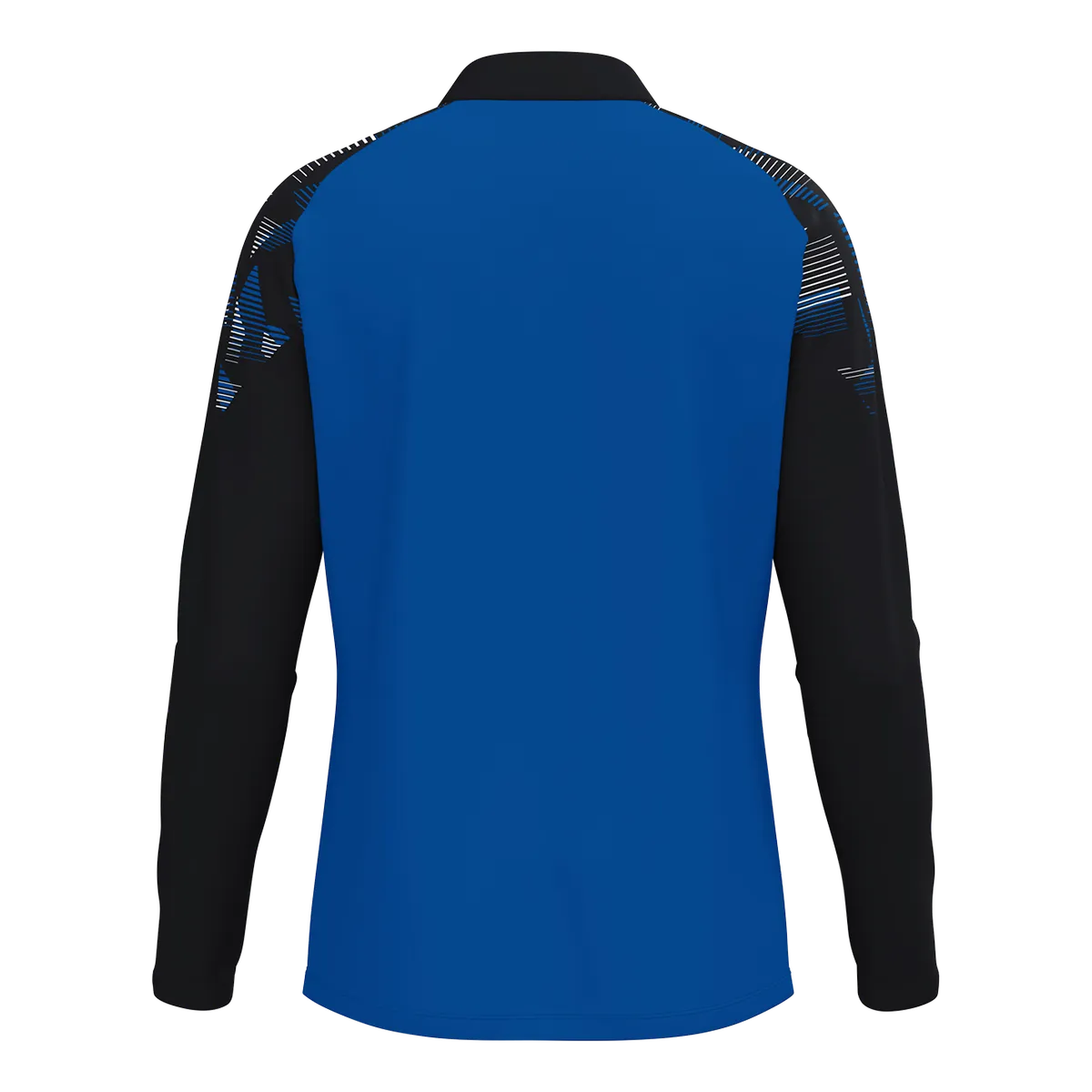 JAKO Aufwärmshirt Sonic Langarm Unisex royal/schwarz Rücken #farbe_royal-schwarz