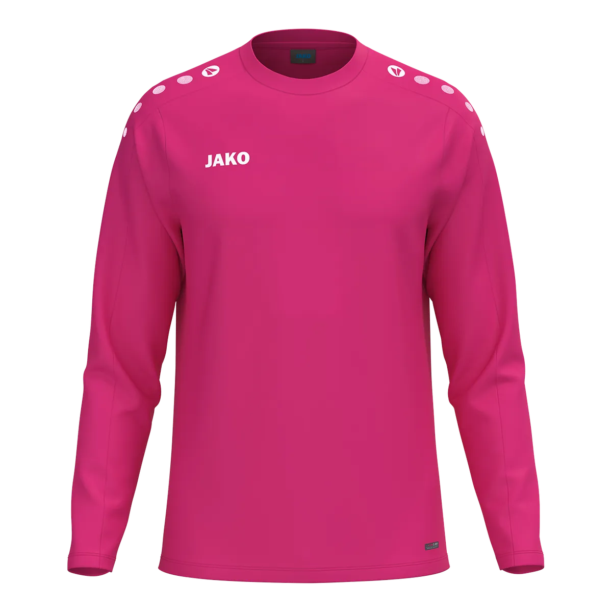 JAKO Sweatshirt ONE Unisex deep pink Front 
