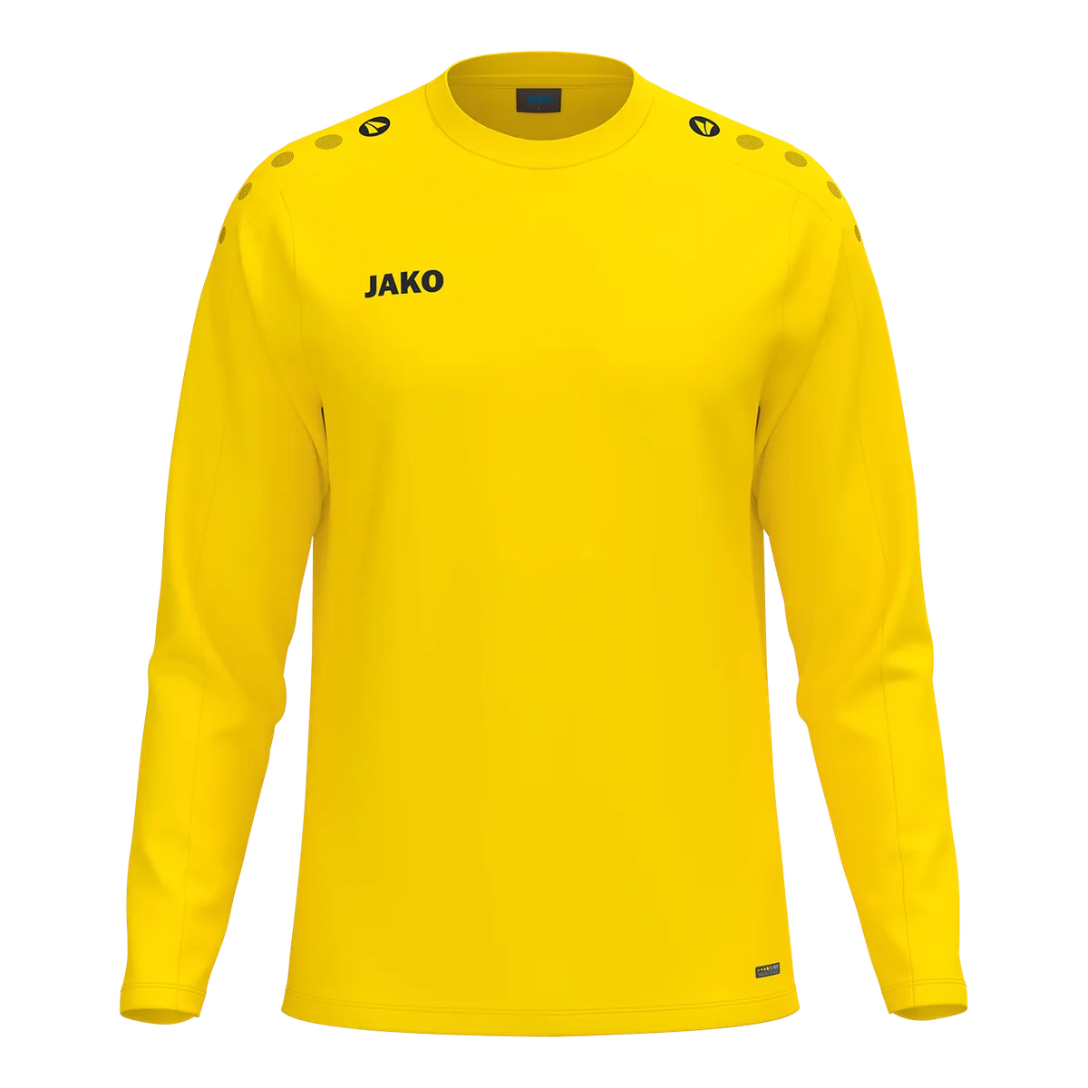 JAKO Sweatshirt ONE Kinder gelb Front 