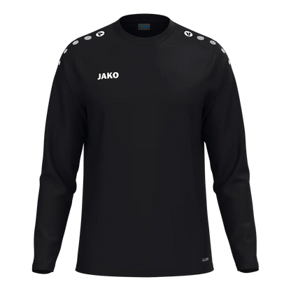 JAKO Sweatshirt ONE Unisex schwarz Front 