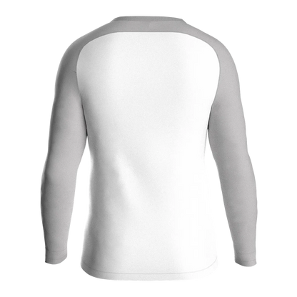 JAKO Sweatshirt Iconic Unisex weiß/soft grey/anthra light Rücken 