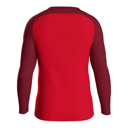JAKO Sweatshirt Iconic Kinder rot/weinrot Rücken 