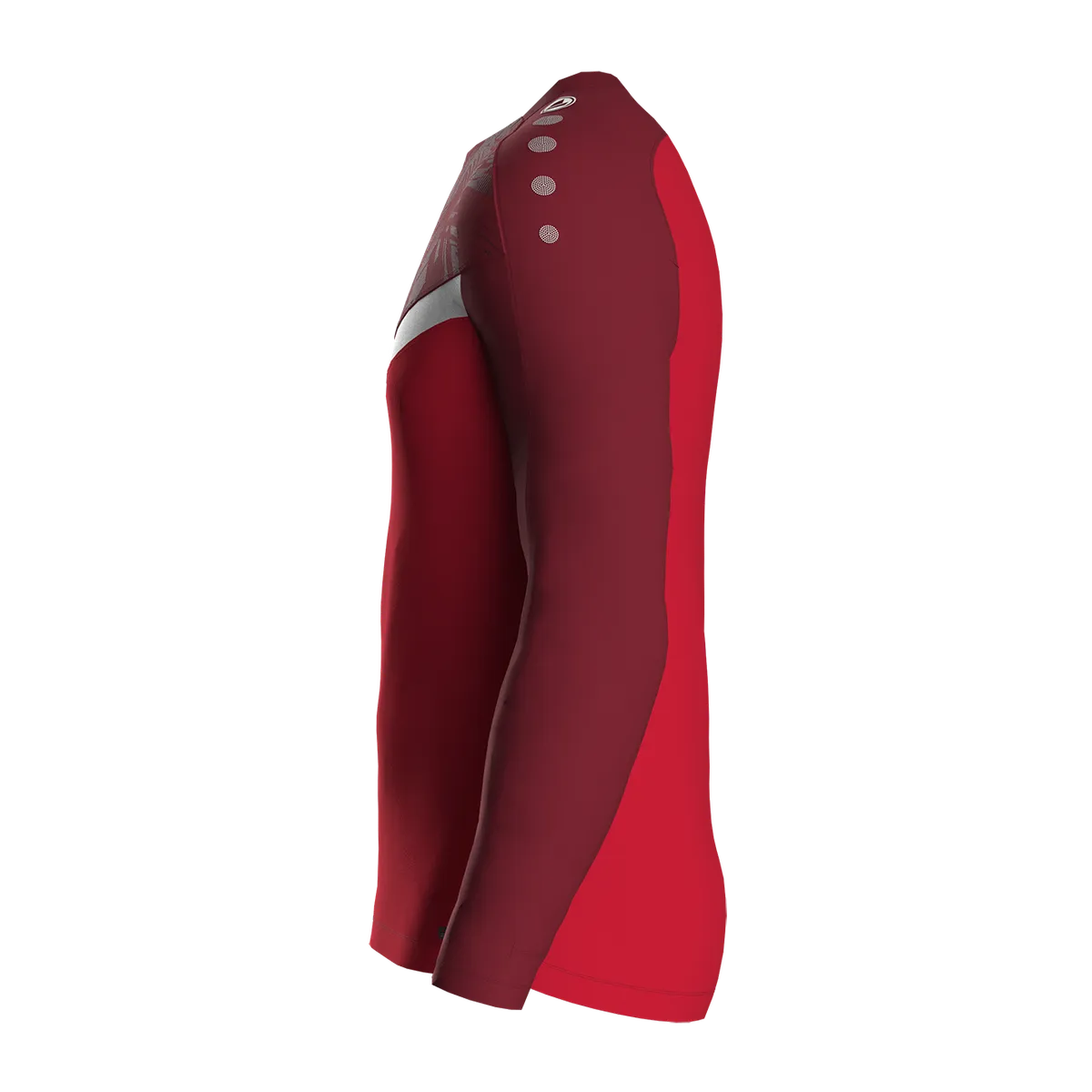 JAKO Sweatshirt Iconic Kinder rot/weinrot Seite 
