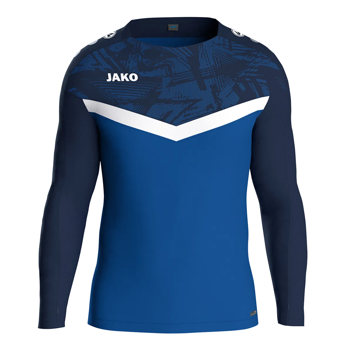 JAKO Sweatshirt Iconic Kinder royal/marine Front 