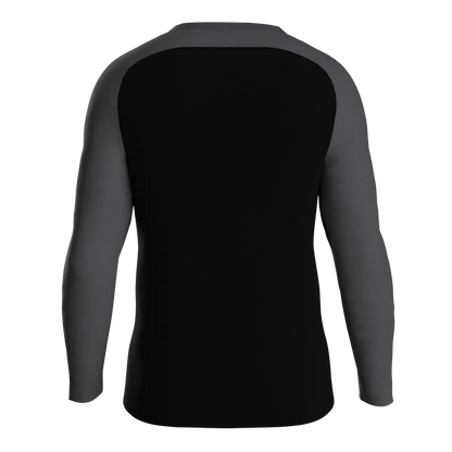 JAKO Sweatshirt Iconic Unisex schwarz/anthrazit Rücken 