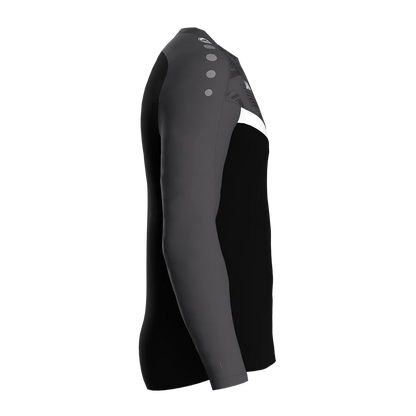 JAKO Sweatshirt Iconic Unisex schwarz/anthrazit Seite 