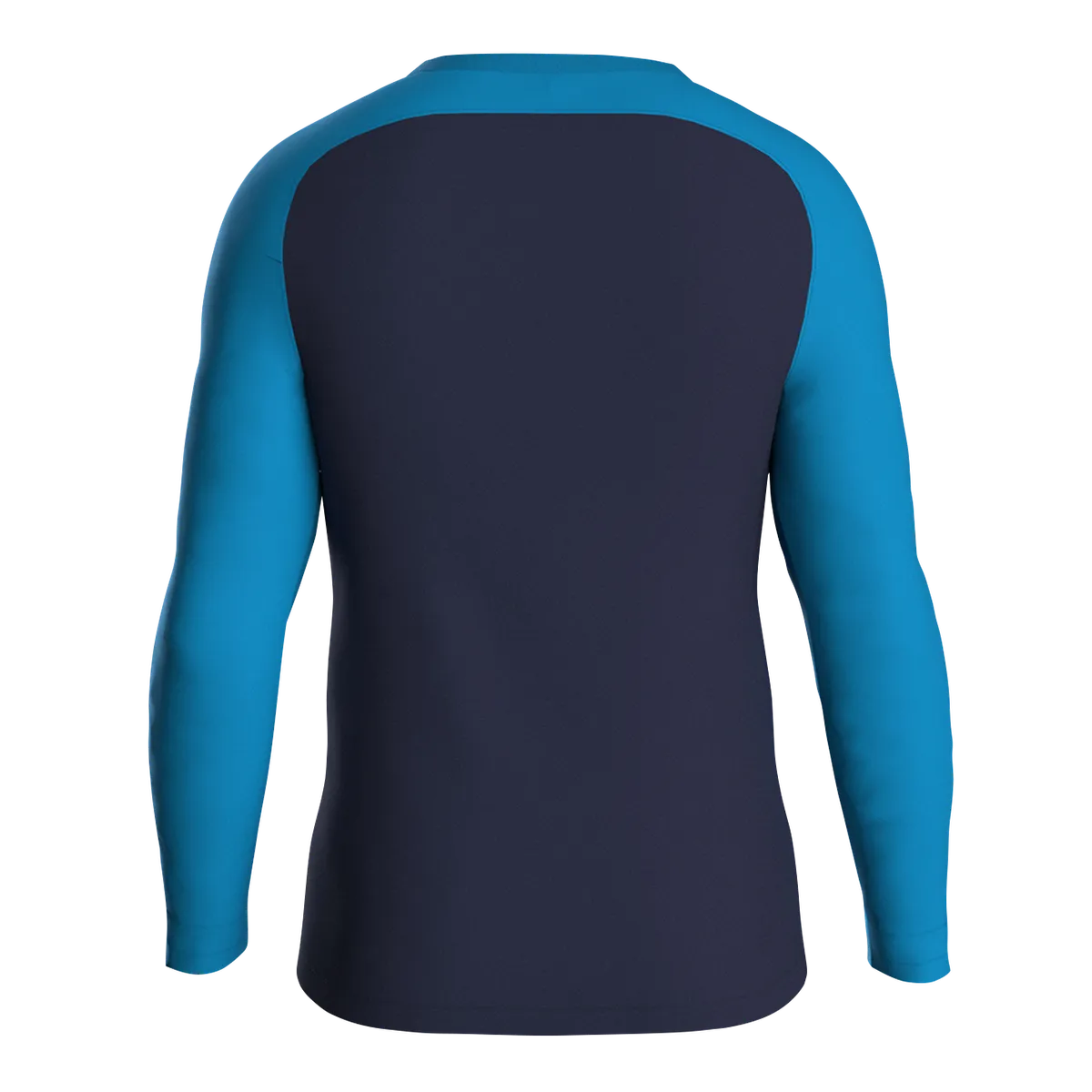 JAKO Sweatshirt Iconic Kinder marine/JAKO blau/neongelb Rücken 