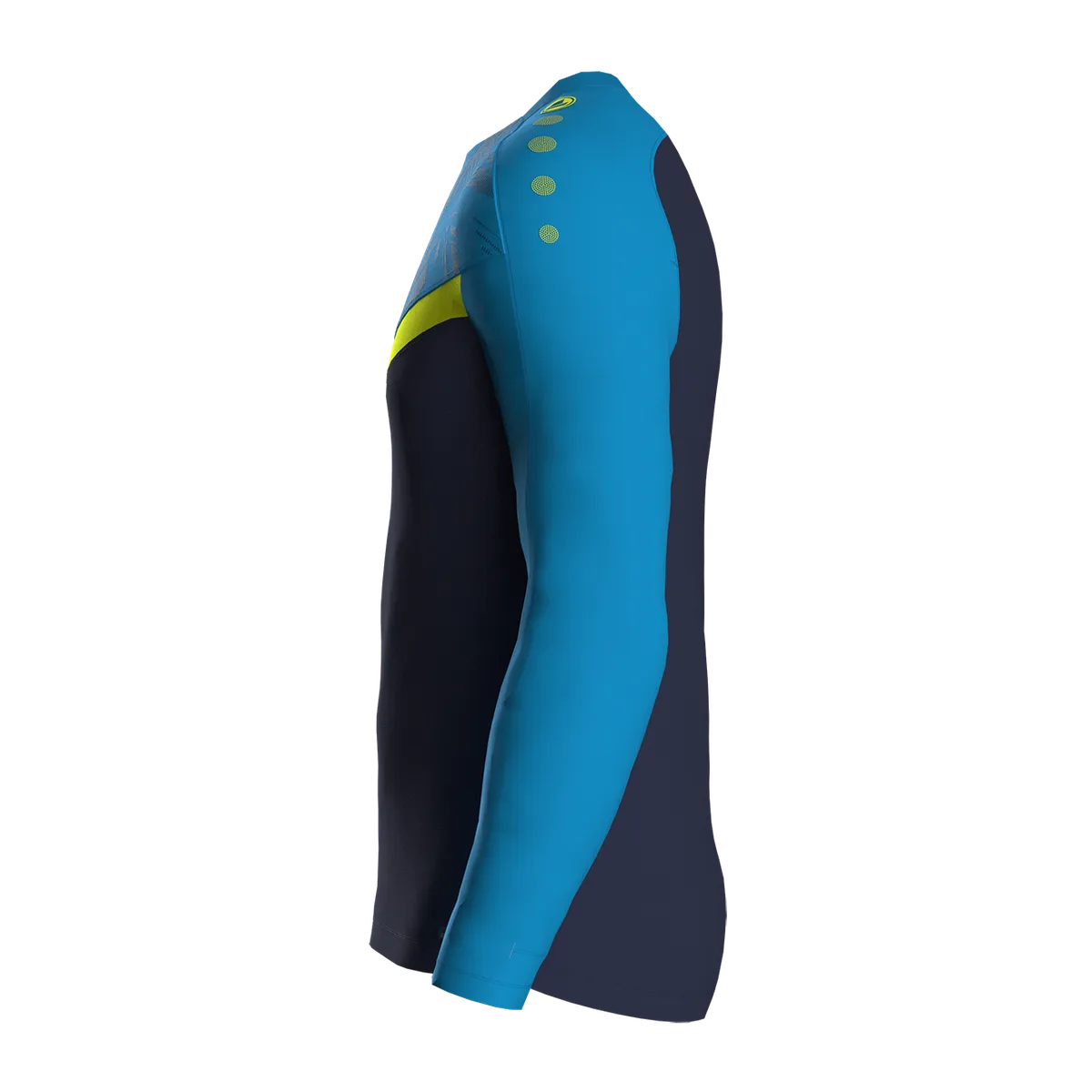 JAKO Sweatshirt Iconic Kinder marine/JAKO blau/neongelb Seite 