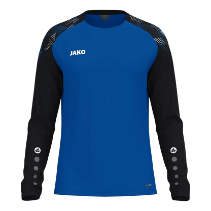 JAKO Longsleeve Sonic Kinder royal/schwarz Front 