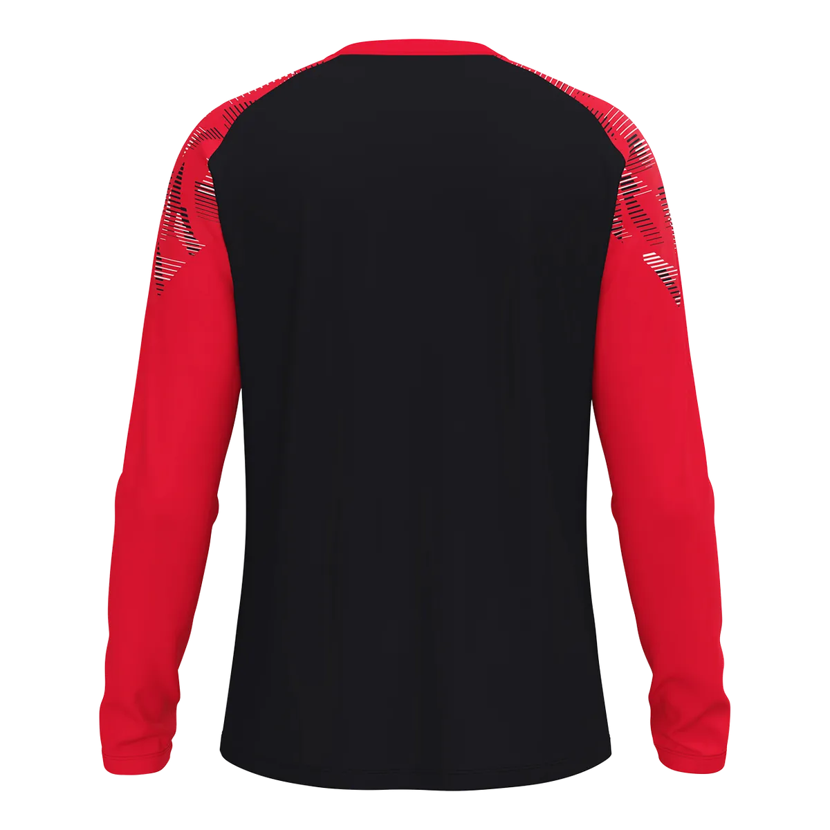 JAKO Longsleeve Sonic Unisex schwarz/rot Rücken 
