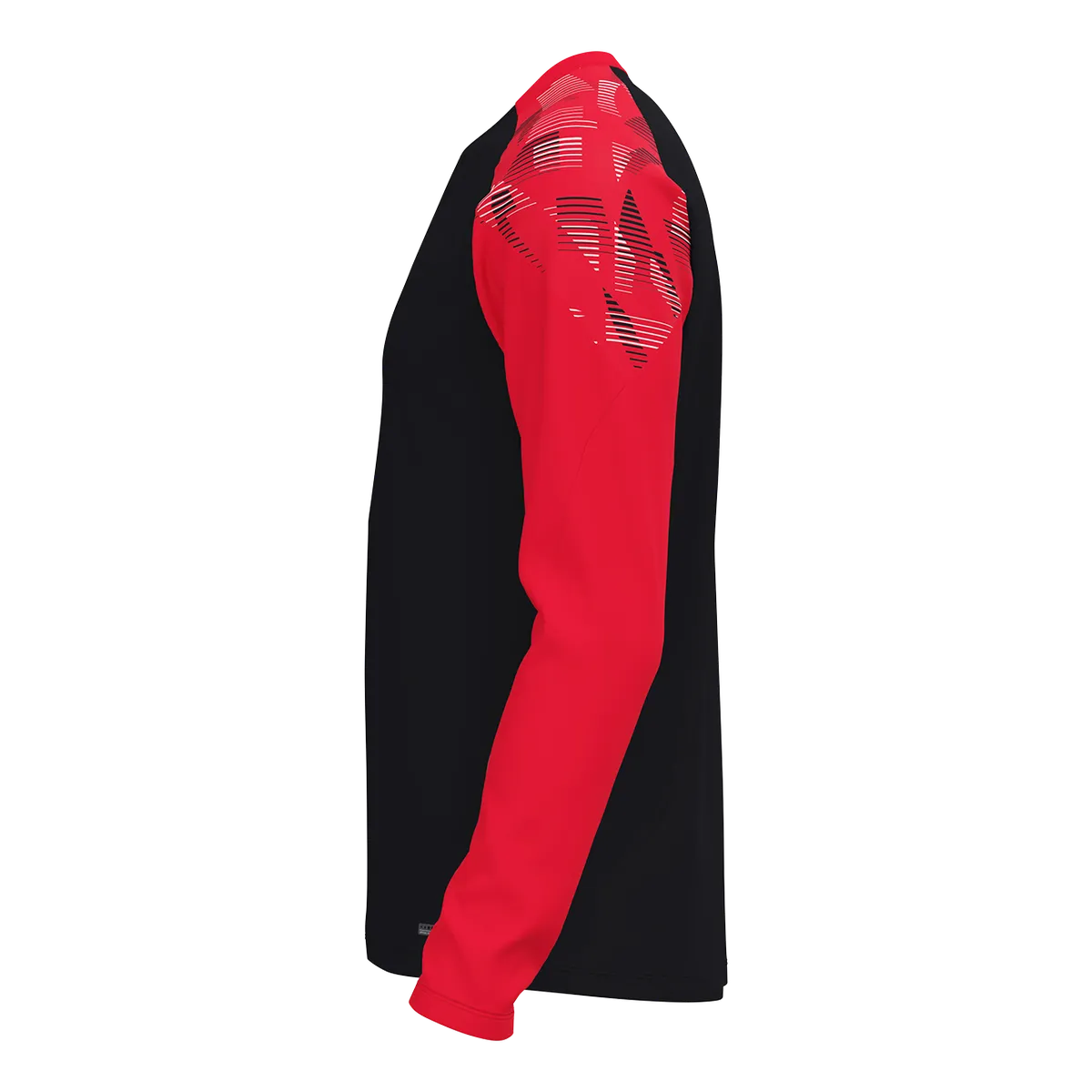 JAKO Longsleeve Sonic Kinder schwarz/rot Seite 