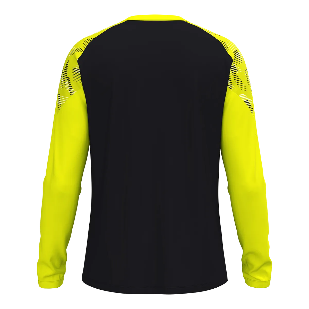 JAKO Longsleeve Sonic Unisex schwarz/neongelb Rücken 