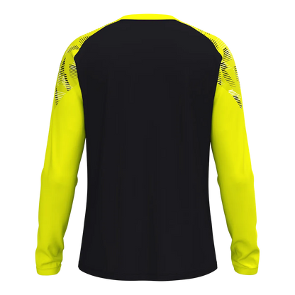 JAKO Longsleeve Sonic Unisex schwarz/neongelb Rücken 