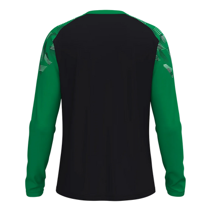 JAKO Longsleeve Sonic Unisex schwarz/grün Rücken 