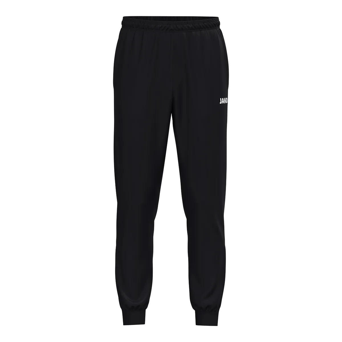 JAKO Polyesterhose One Unisex schwarz Front #farbe_schwarz