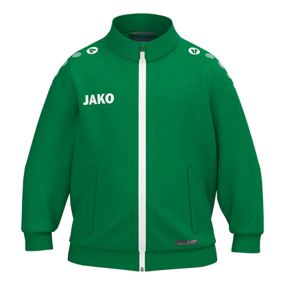 JAKO Polyesterjacke One Bambini Kinder sportgrün Front 