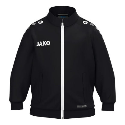 JAKO Polyesterjacke One Bambini Kinder schwarz Front 