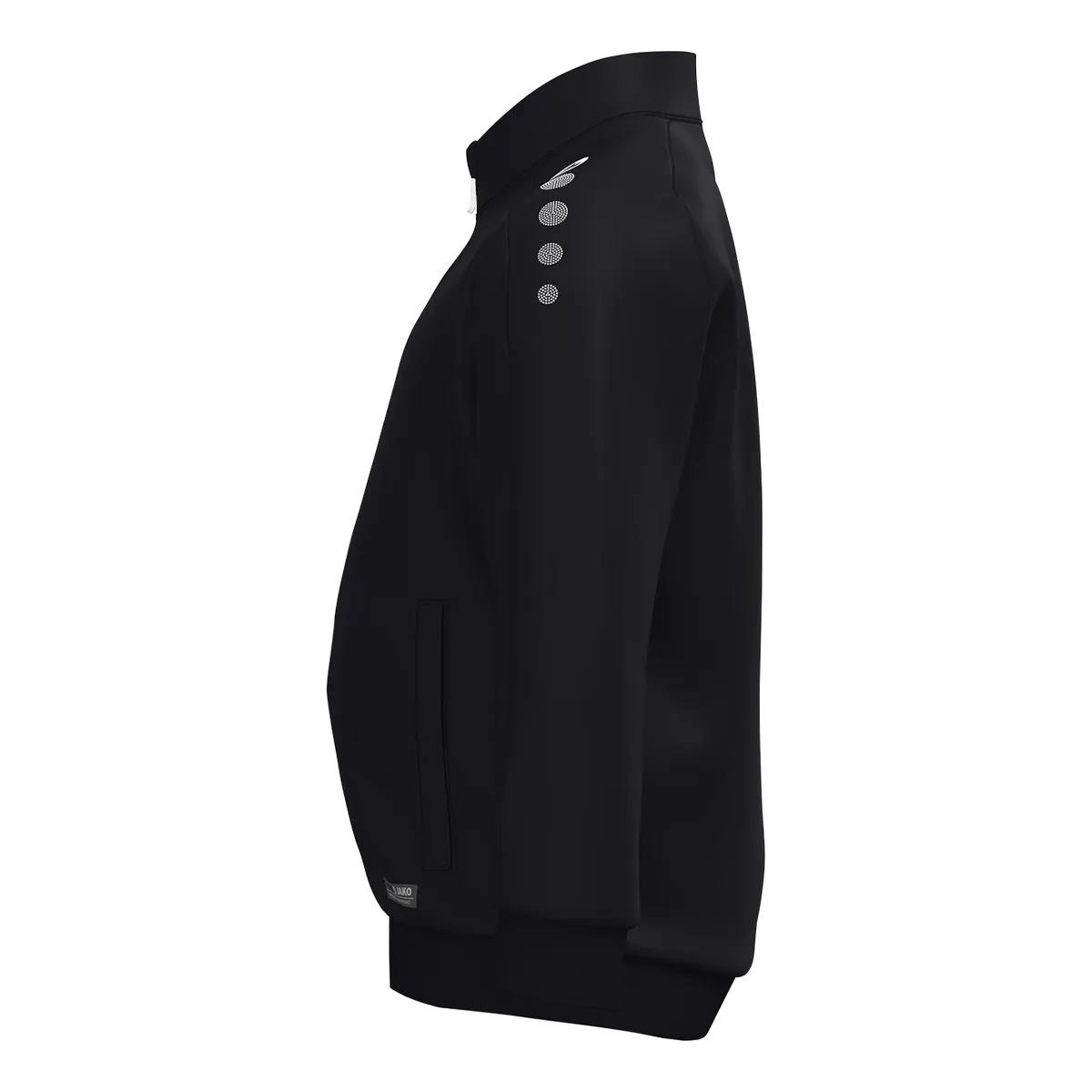 JAKO Polyesterjacke One Bambini Kinder schwarz Seite 