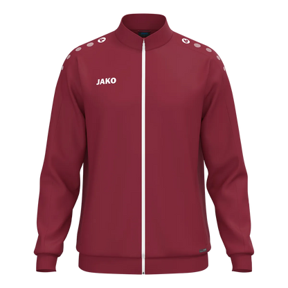 JAKO Polyesterjacke One Unisex bordeaux Front 