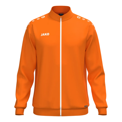 JAKO Polyesterjacke One Kinder neonorange Front 