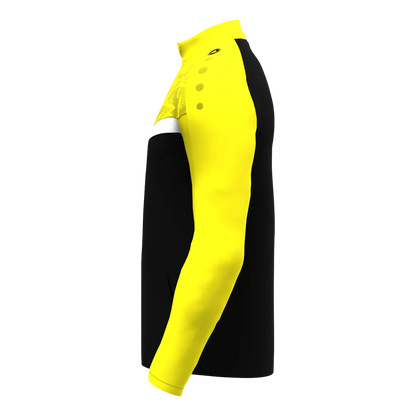 JAKO Polyesterjacke Iconic Kinder schwarz/soft yellow Seite 