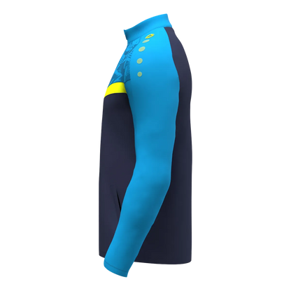 JAKO Polyesterjacke Iconic Unisex marine/JAKO blau/neongelb Seite 