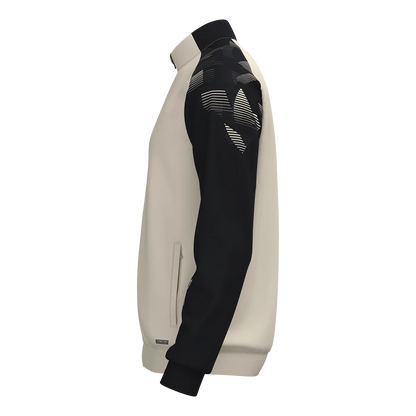 JAKO Polyesterjacke Sonic Unisex off white/schwarz Seite 