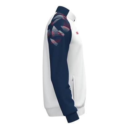 JAKO Polyesterjacke Sonic Kinder weiß/marine/rot Seite 