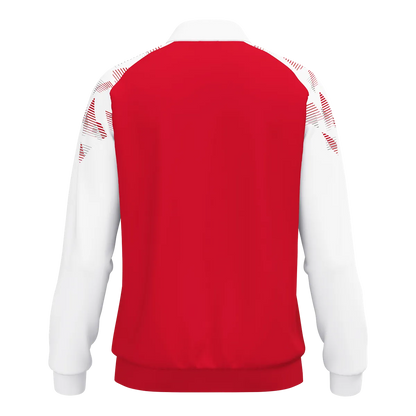 JAKO Polyesterjacke Sonic Kinder rot/weiß Rücken 