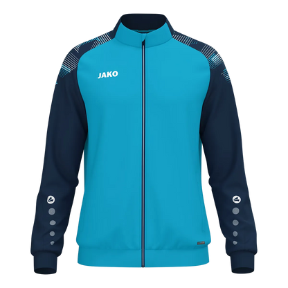JAKO Polyesterjacke Sonic Kinder aqua/marine Front 