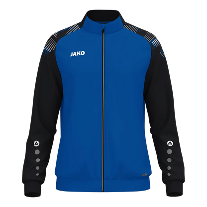 JAKO Polyesterjacke Sonic Kinder royal/schwarz Front 