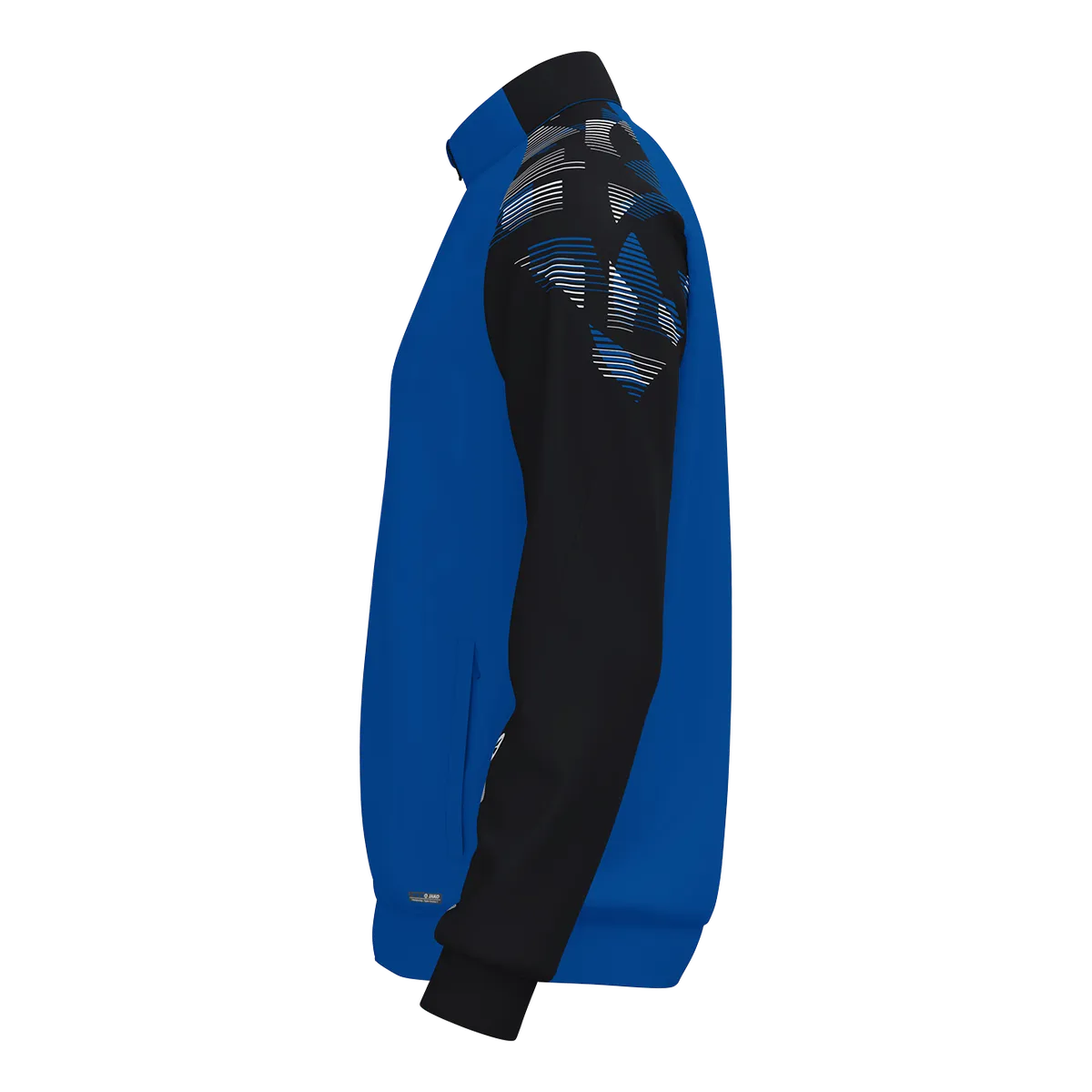 JAKO Polyesterjacke Sonic Unisex royal/schwarz Seite 