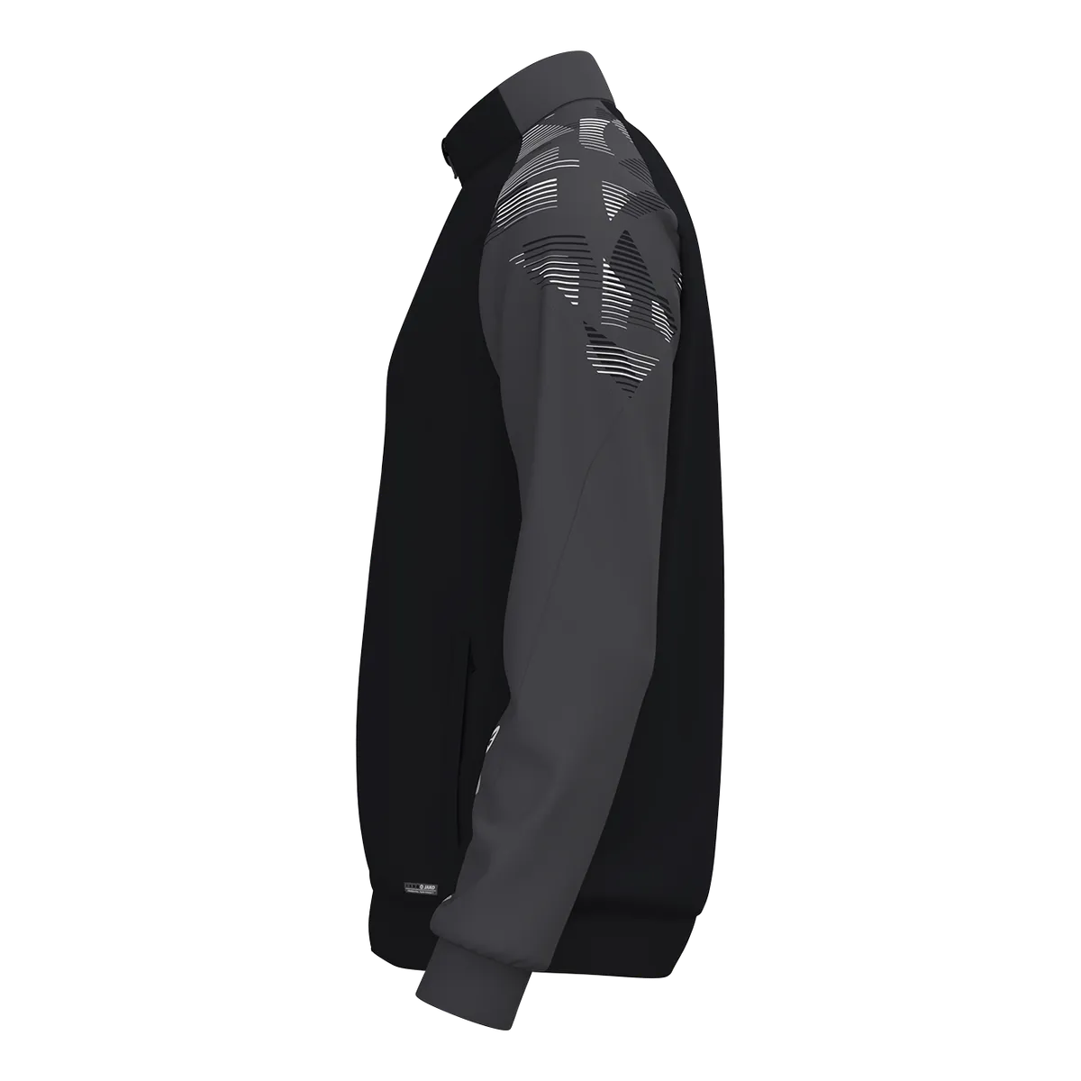 JAKO Polyesterjacke Sonic Unisex schwarz/anthrazit Seite 