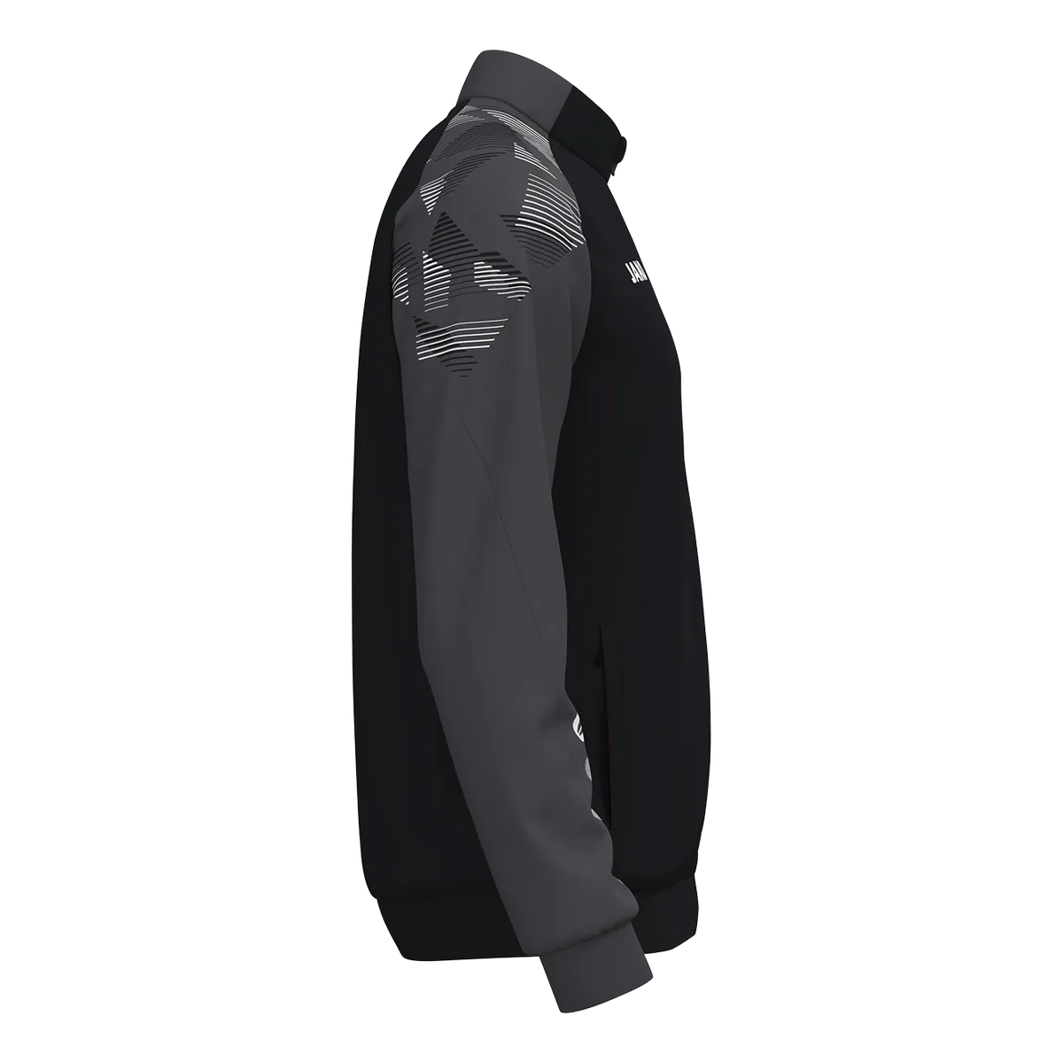 JAKO Polyesterjacke Sonic Unisex schwarz/anthrazit Seite 