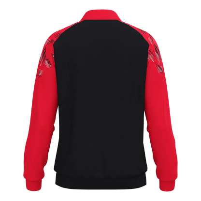 JAKO Polyesterjacke Sonic Unisex schwarz/rot Rücken 