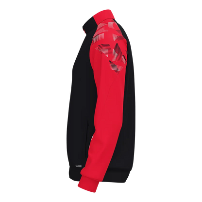 JAKO Polyesterjacke Sonic Unisex schwarz/rot Seite 