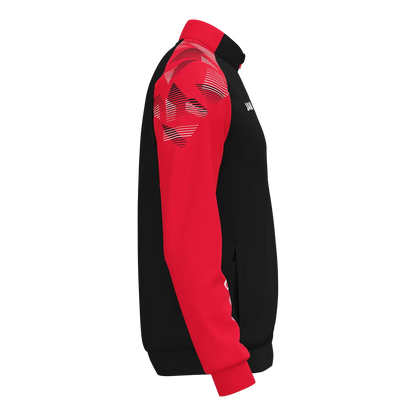 JAKO Polyesterjacke Sonic Kinder schwarz/rot Seite 