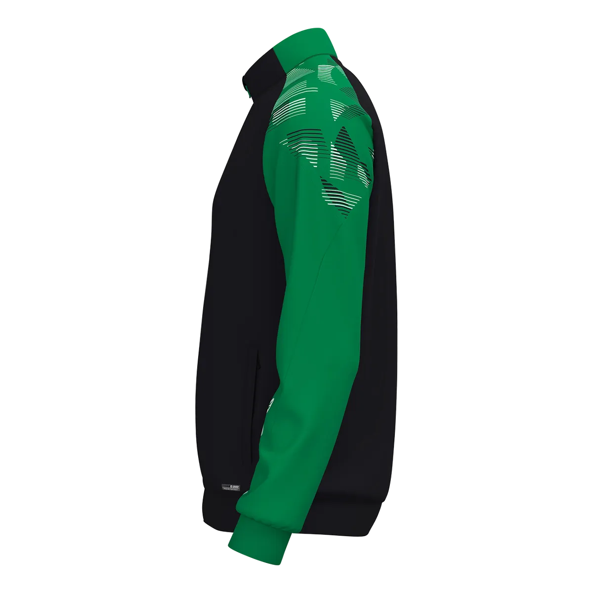 JAKO Polyesterjacke Sonic Kinder schwarz/grün Seite 