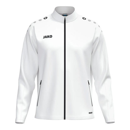 JAKO Freizeitjacke One Unisex weiß Front 