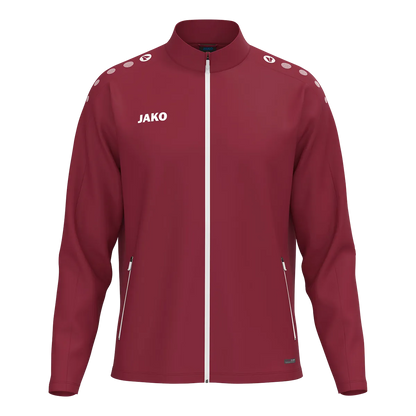 JAKO Freizeitjacke One Unisex bordeaux Front 
