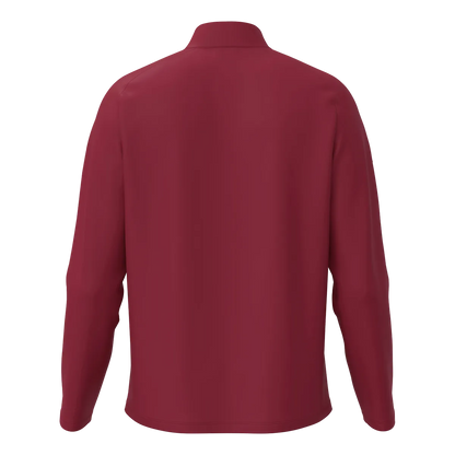 JAKO Freizeitjacke One Unisex bordeaux Rücken 