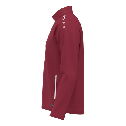 JAKO Freizeitjacke One Unisex bordeaux Seite 