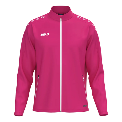 JAKO Freizeitjacke One Unisex deep pink Front 