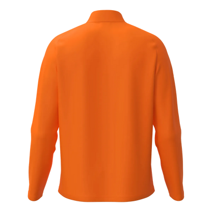 JAKO Freizeitjacke One Unisex neonorange Rücken 