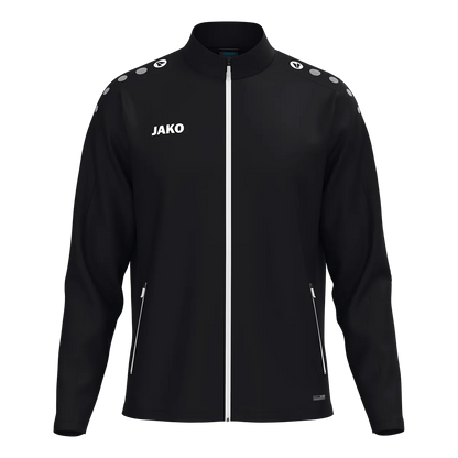 JAKO Freizeitjacke One Unisex schwarz Front 